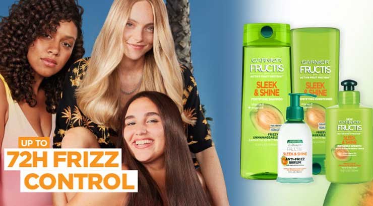 Serum dưỡng tóc Garnier Fructis Sleek & Shine dưỡng chất bổ sung chất xơ  cho tóc - Dưỡng tóc, ủ tóc | TheFaceHolic.com