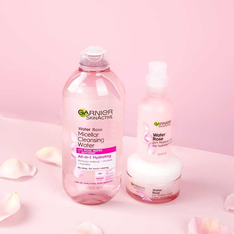 Garnier SkinActive Micellar Cleansing Water Water Rose Family