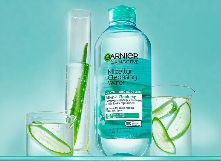 Garnier Micellar Cleansing Water All-in-1 Replump