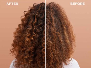 Before and after using the Whole Blends Coco Cocoa remedy