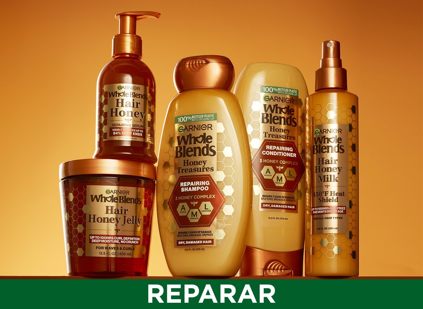 Garnier Whole Blends Honey Treasures Collection