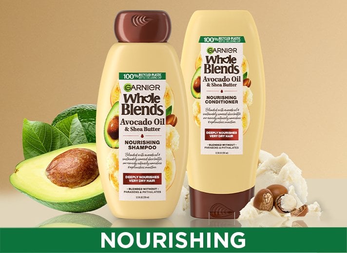 Garnier Whole Blends Avocado Oil and Shea Butter Collection