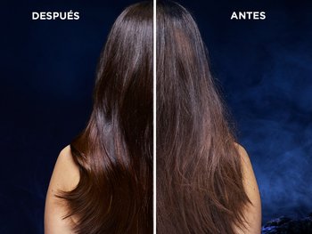 Garnier Whole Blends Black Charcoal Shampoo and Conditioner Before After