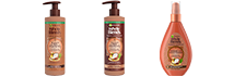 Garnier whole blends coconut oil and cocoa butter