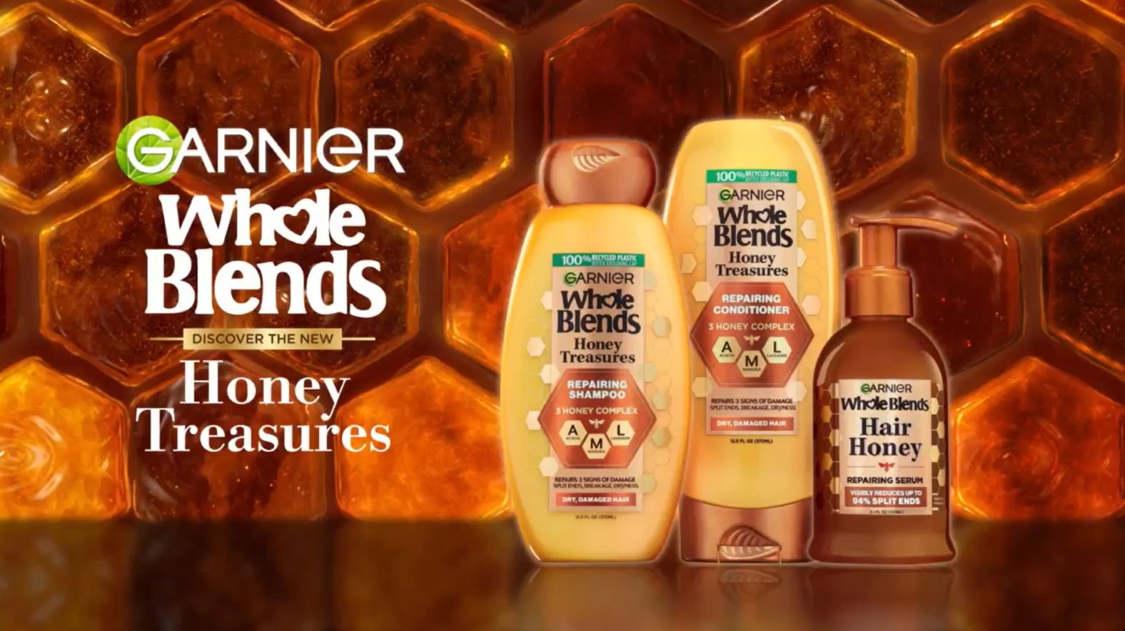Whole Blends - Paraben Free and Sulfate Free Hair Care - Garnier