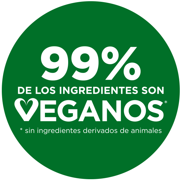 99 % de los ingredientes de los productos Garnier son veganos y no derivados de animales