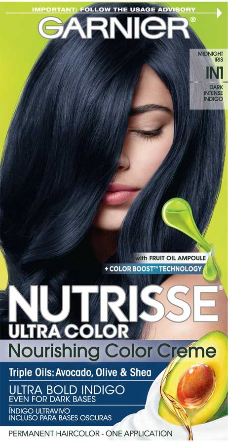 Nutrisse Ultra Color Dark Intense Indigo Hair Color Garnier