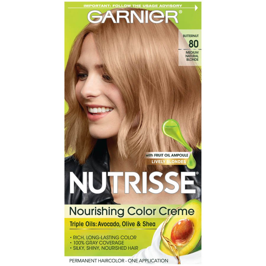 Nutrisse Nourishing Color Creme Medium Natural Blonde 80 Garnier