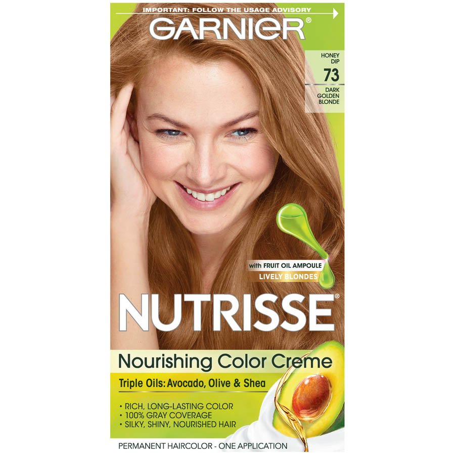 Nutrisse Nourishing Color Creme Dark Golden Blonde 73 Garnier