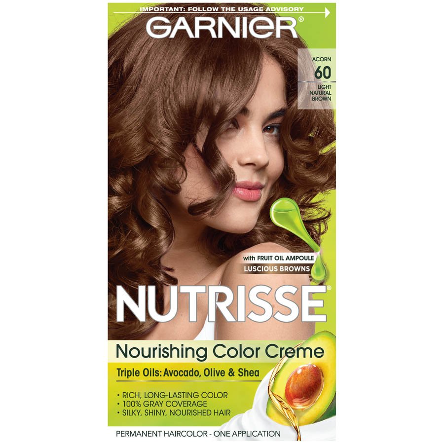 Nutrisse Nourishing Color Creme Light Natural Brown 60 Garnier