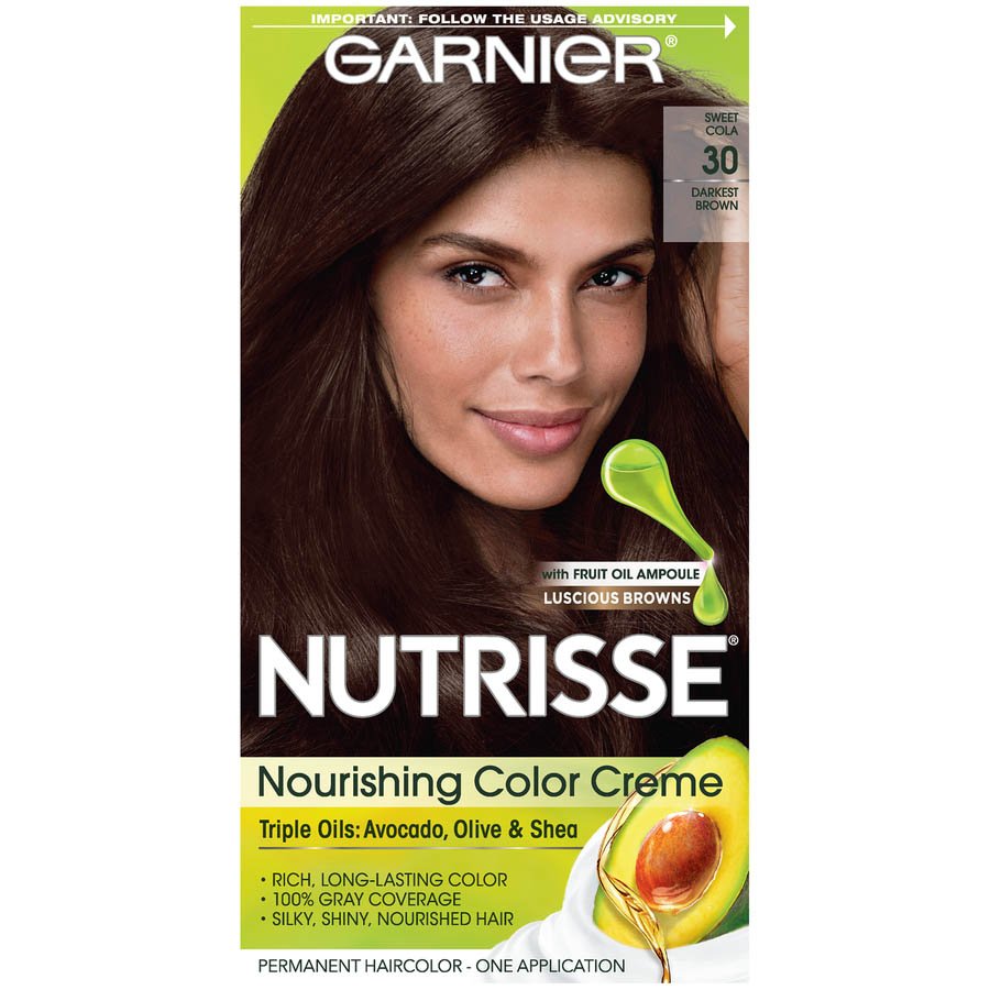 Nutrisse Nourishing Color Creme Darkest Brown 30 Garnier