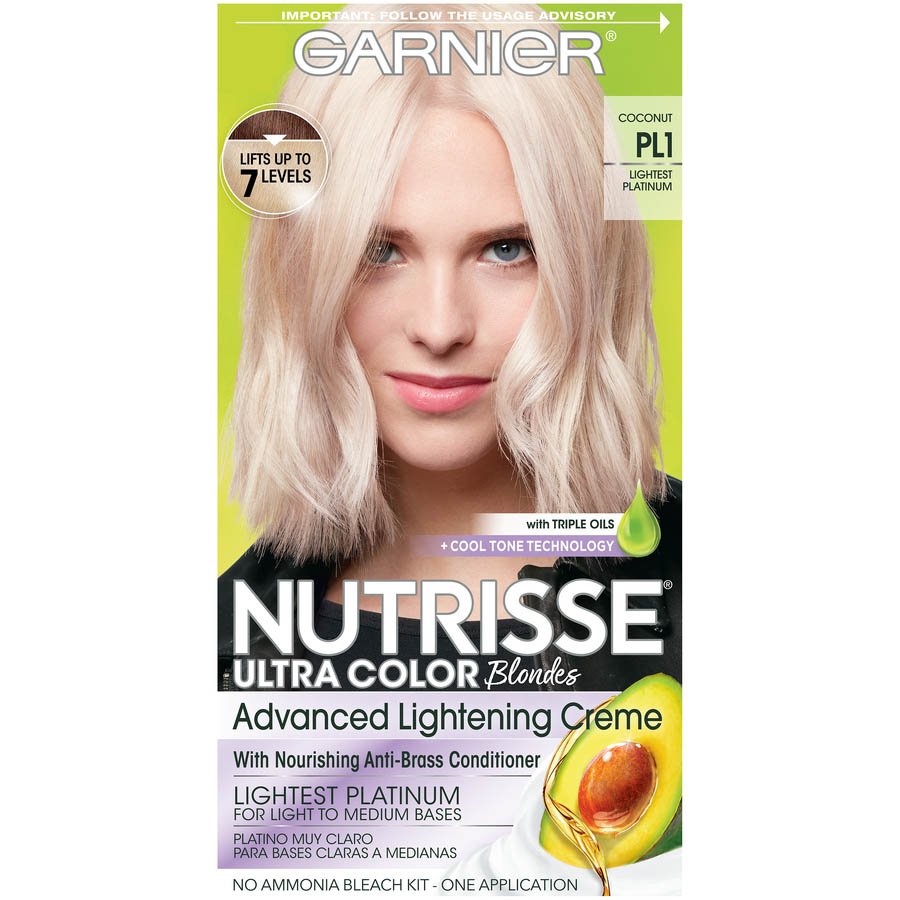Nutrisse Ultra Color Lightest Platinum Hair Color Garnier