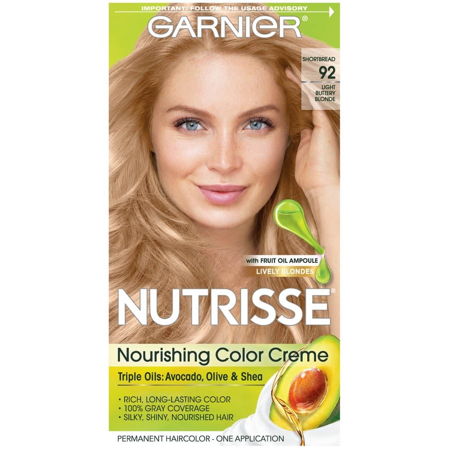 Nutrisse Color Creme Light Buttery Blonde Hair Color Garnier