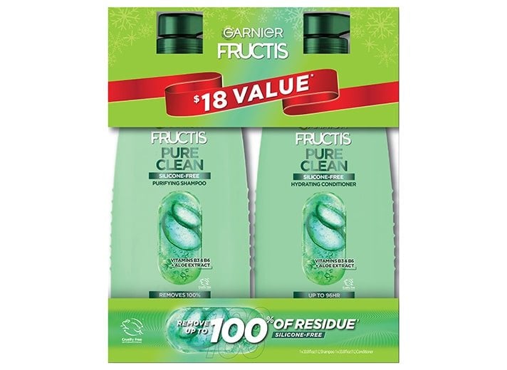 Garnier Fructis Pure Clean Purifying Hair Care Holiday Gift Set