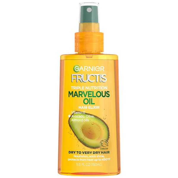 Marvelous Oil Hair Elixir Dry Hair Treatment Garnier Fructis