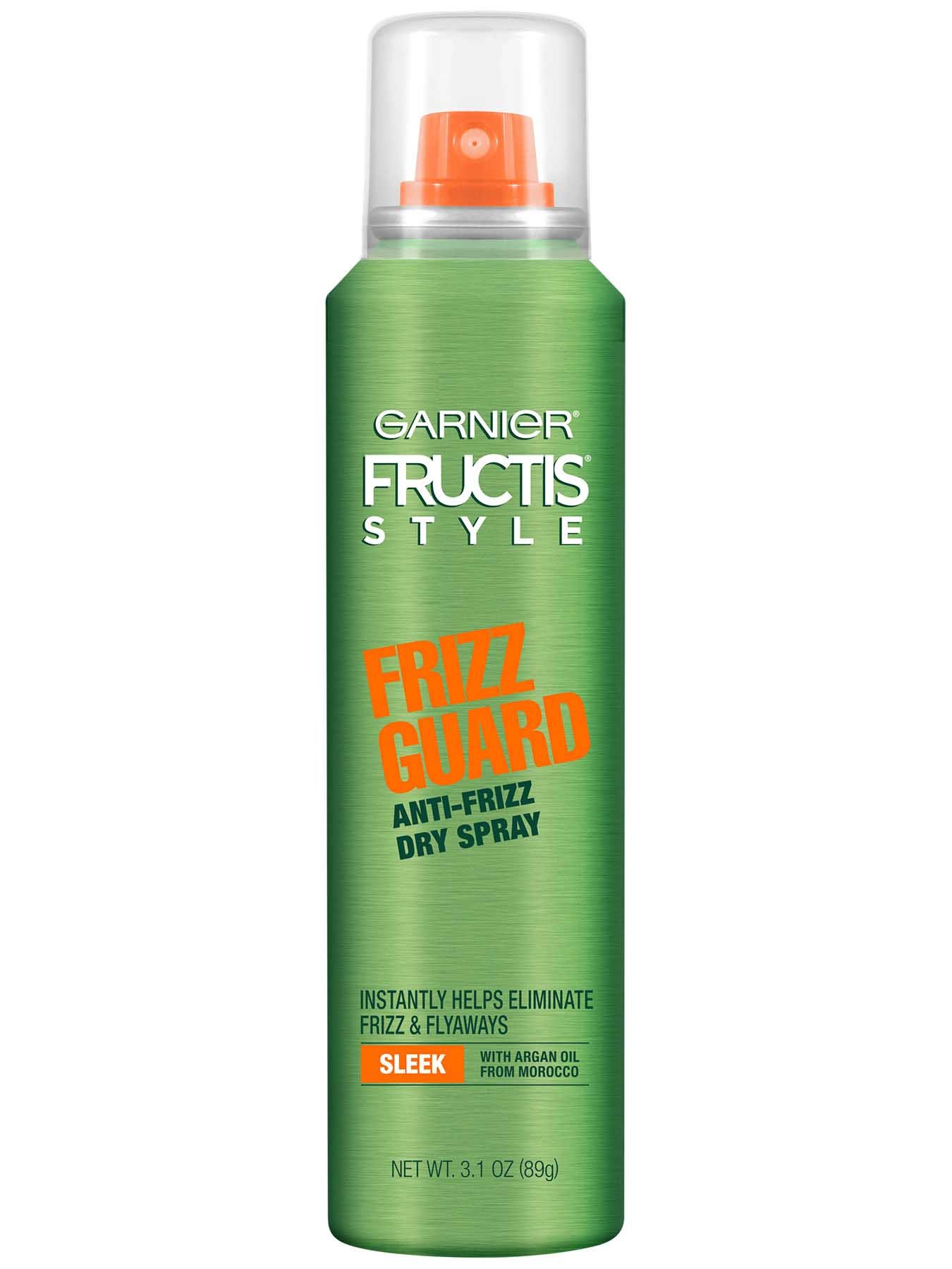 Front view of Frizz Guard Anti-Frizz Dry Spray.