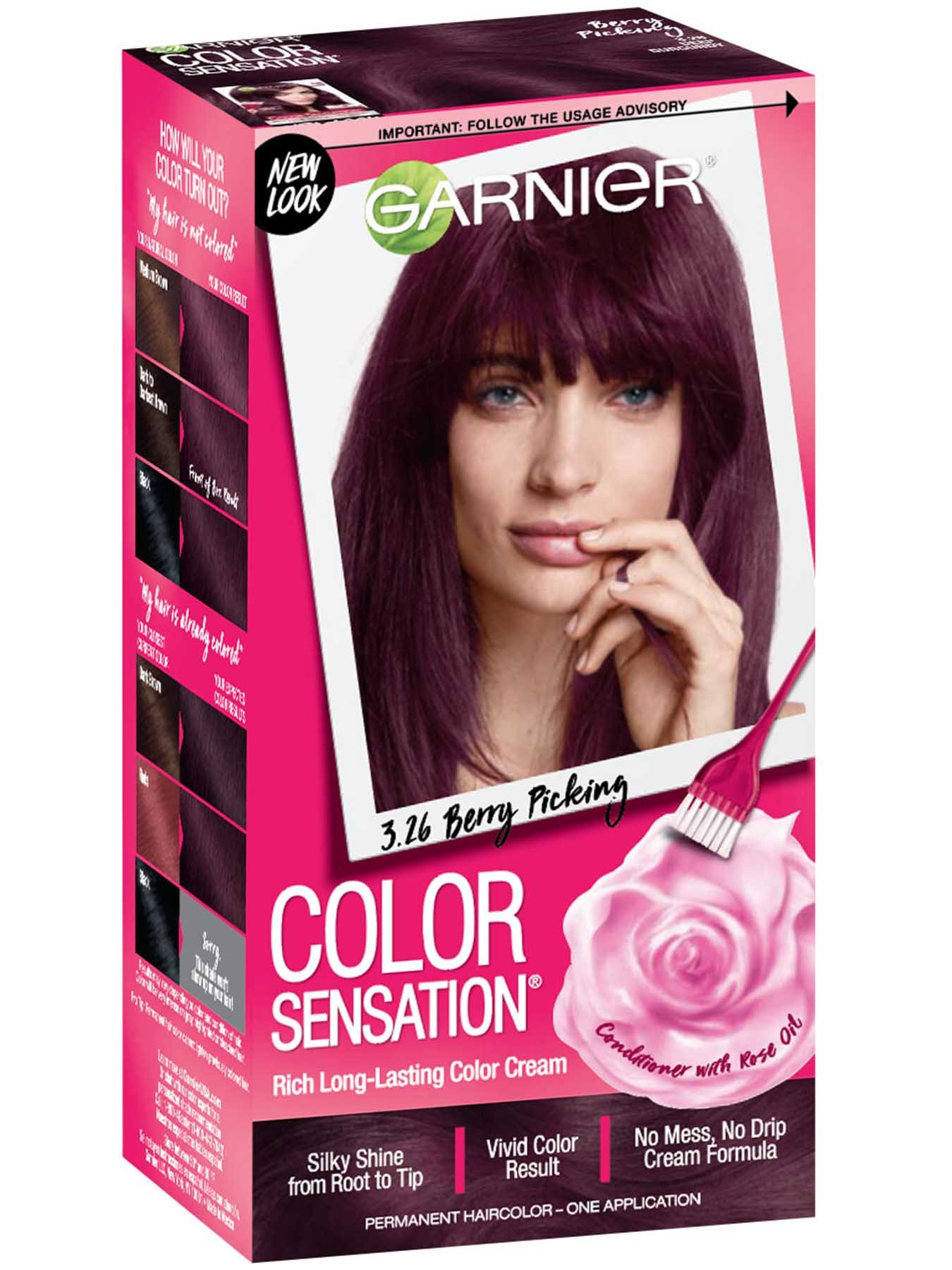 Color Sensation 3 26 Deep Burgundy