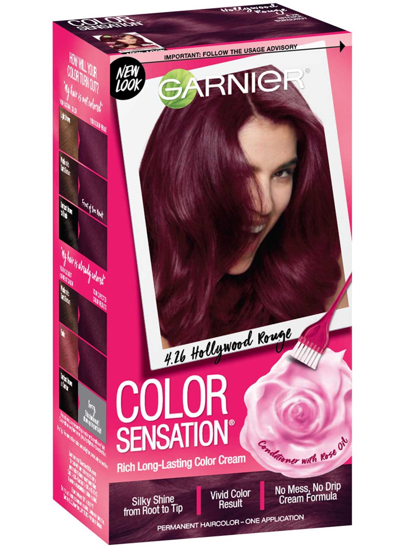 Permanent Semi Permanent Temporary Burgundy Hair Color