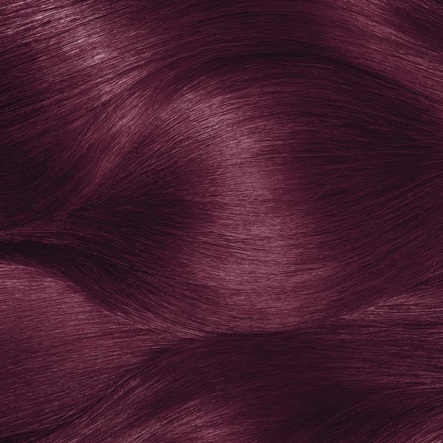 Garnier Color Sensation 4.26 - Burgundy Permanent Hair Color Swatch