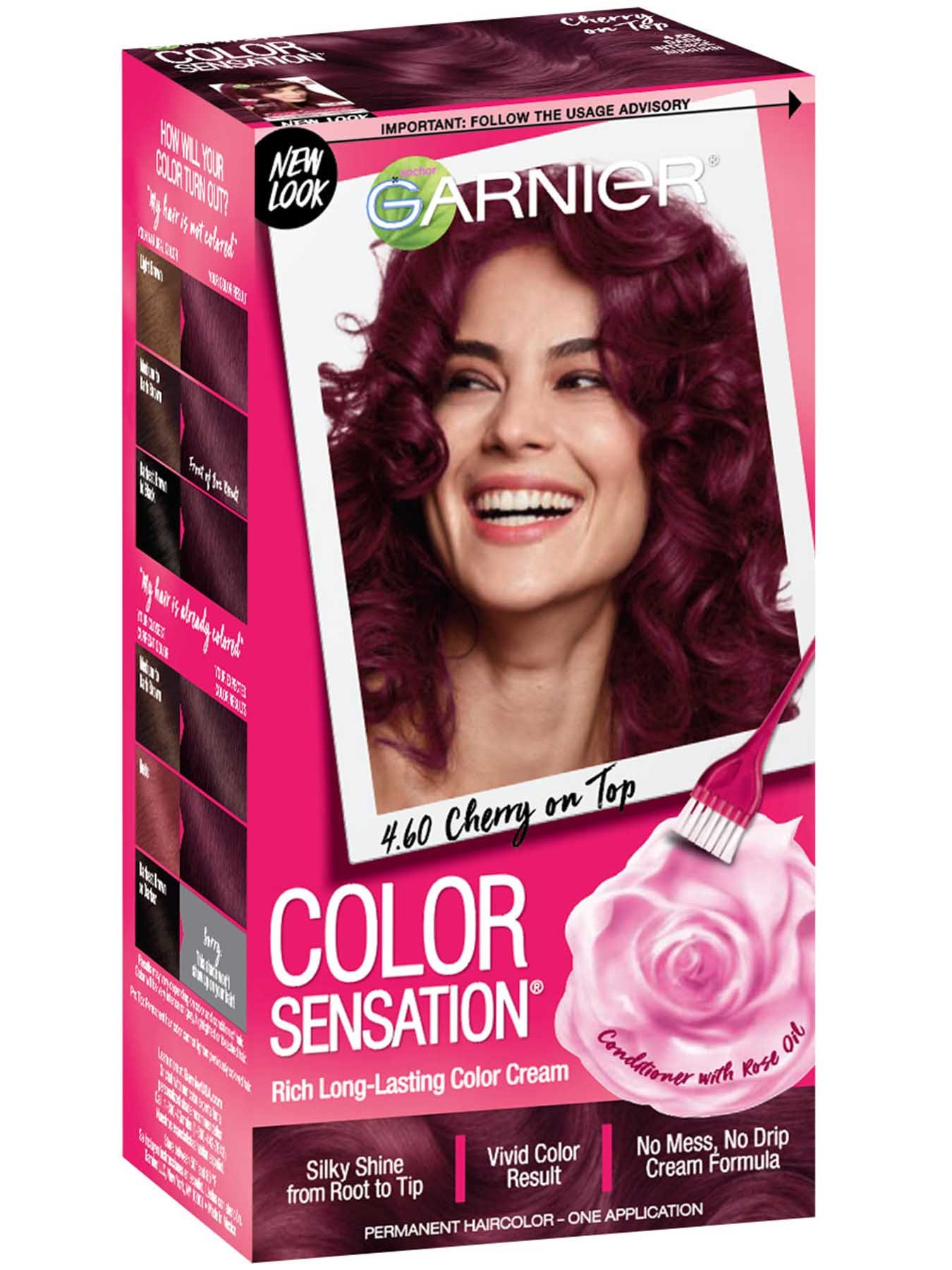 Permanent Semi Permanent Temporary Red Hair Color Garnier