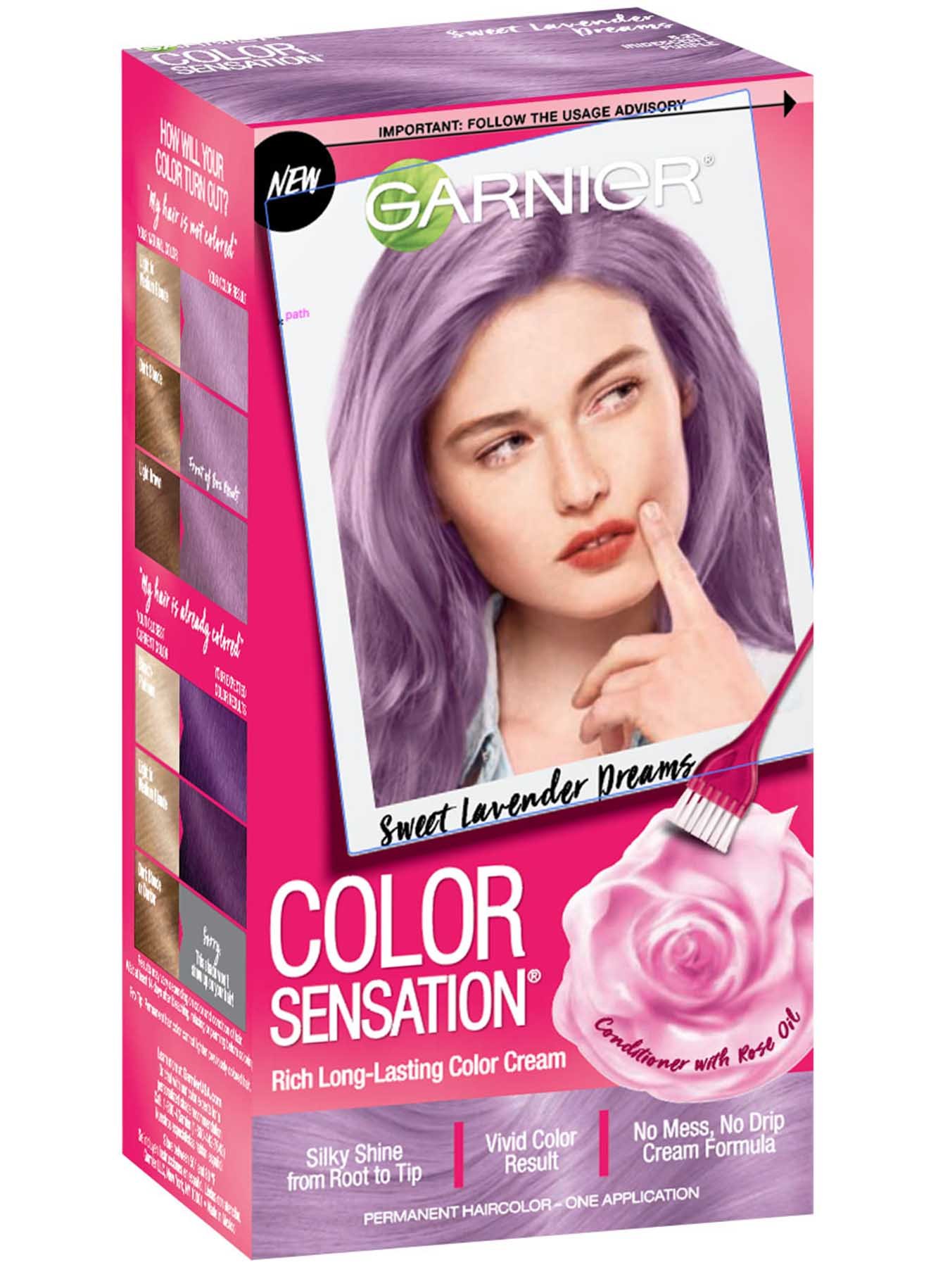 Color Sensation Long Lasting Permanent Hair Color Garnier 