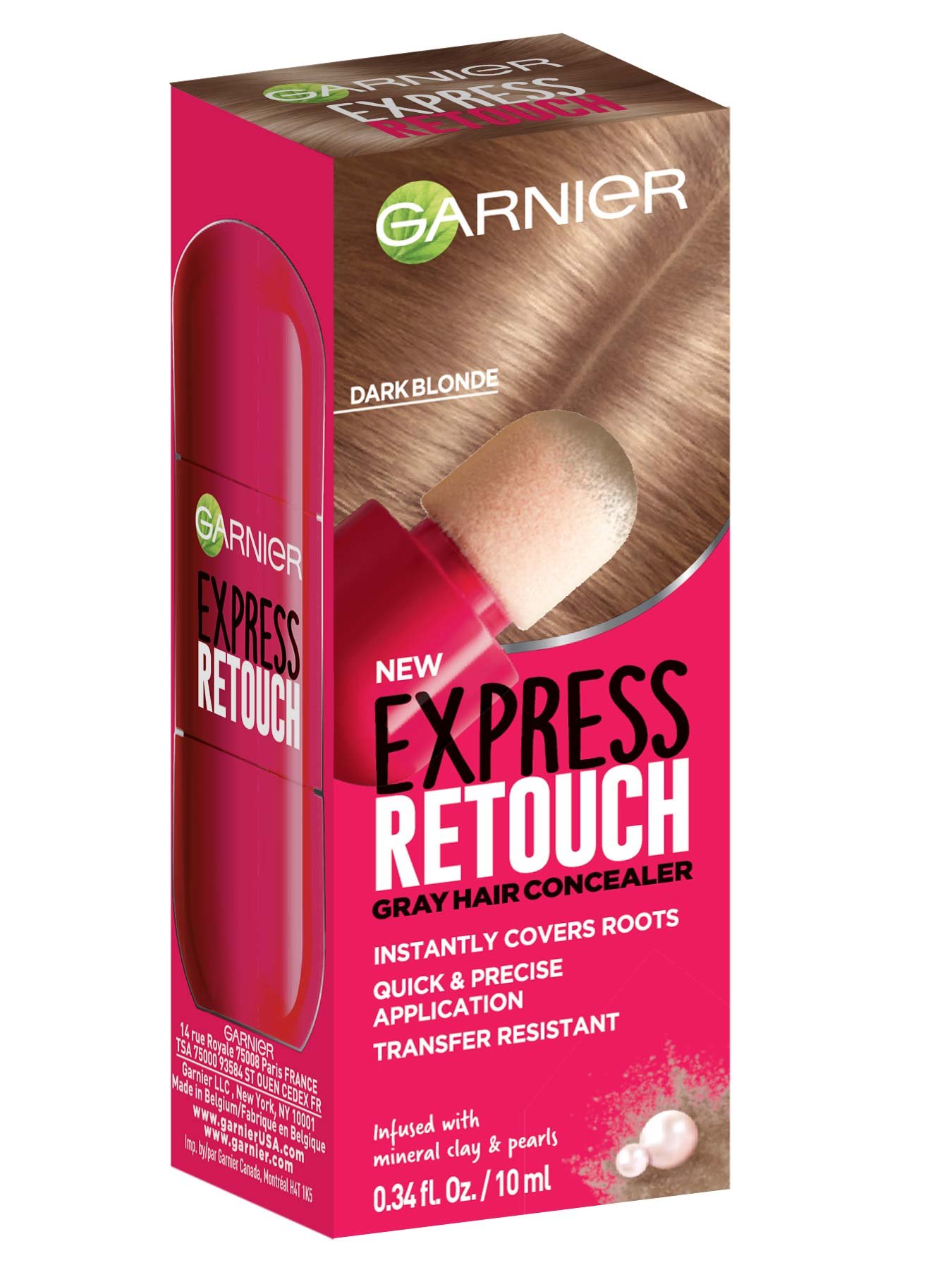 Express Retouch Dark Blonde Front packshot - Temporary Root Touchup