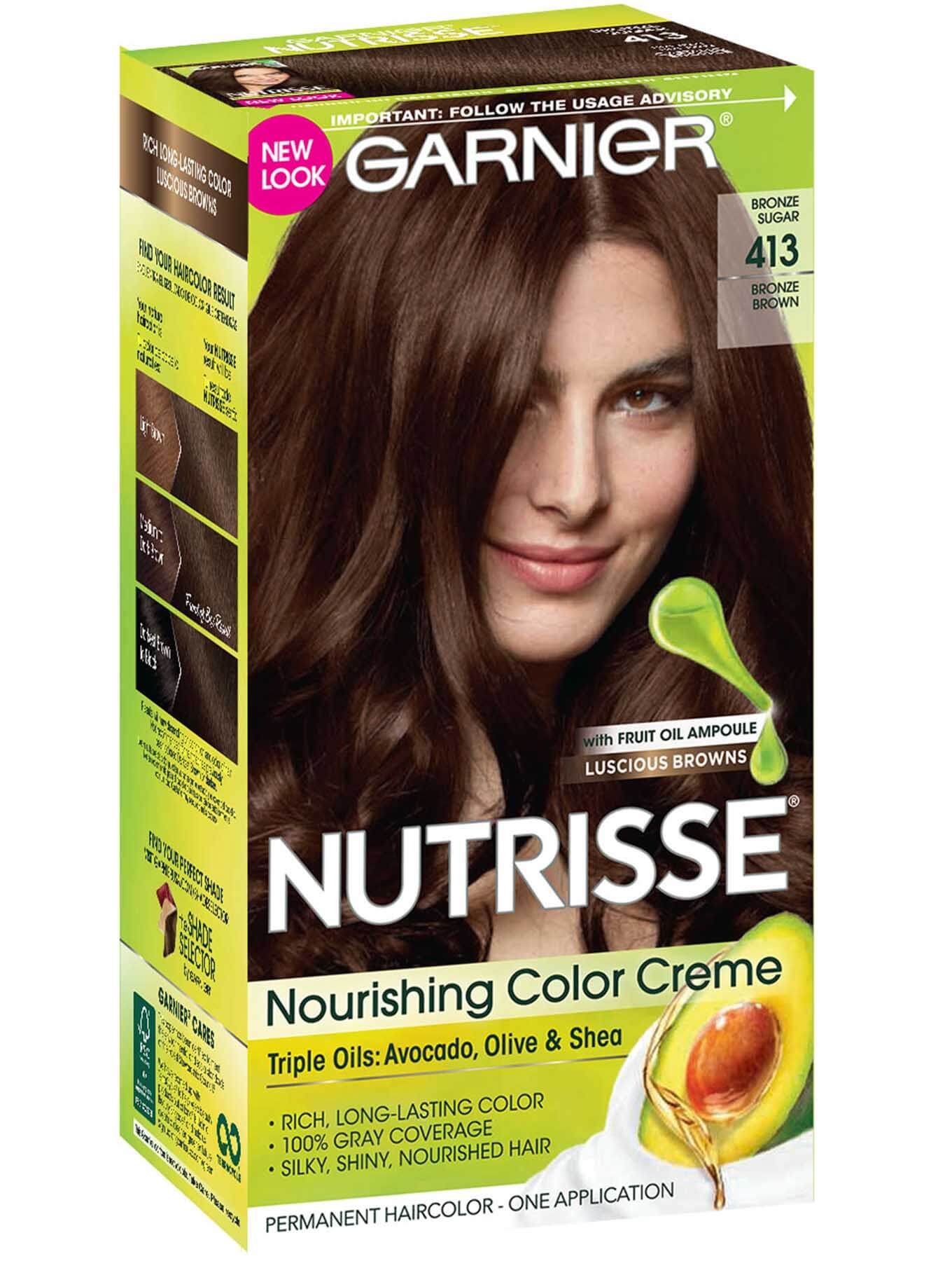 Nutrisse Nourishing Color Creme - Bronze Brown - Garnier
