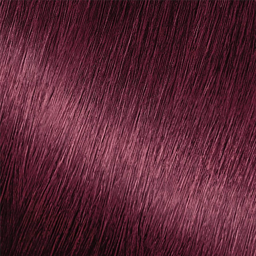 garnier nutrisse nourshing color creme hair color swatch 462 dark berry burgundy shade