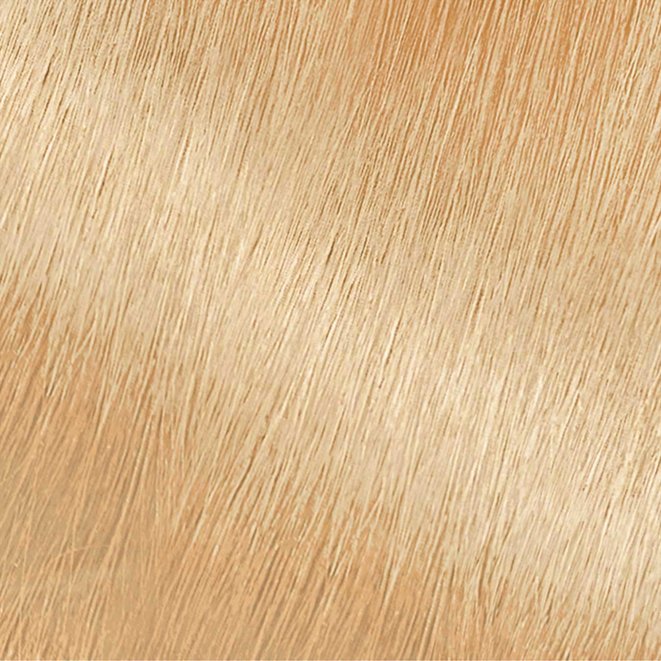 garnier nutrisse nourshing color creme hair color swatch 101 extra light buttery blonde shade