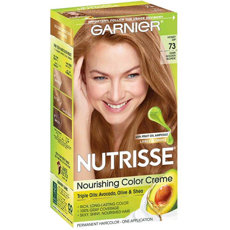 Nutrisse Nourishing Color Creme Dark Golden Blonde 73 Garnier