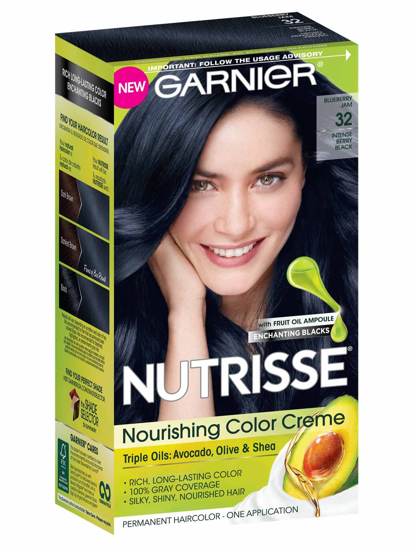 Permanent Semi Temporary Hair Color Garnier Garnier Nutrisse Nourishing Color Creme