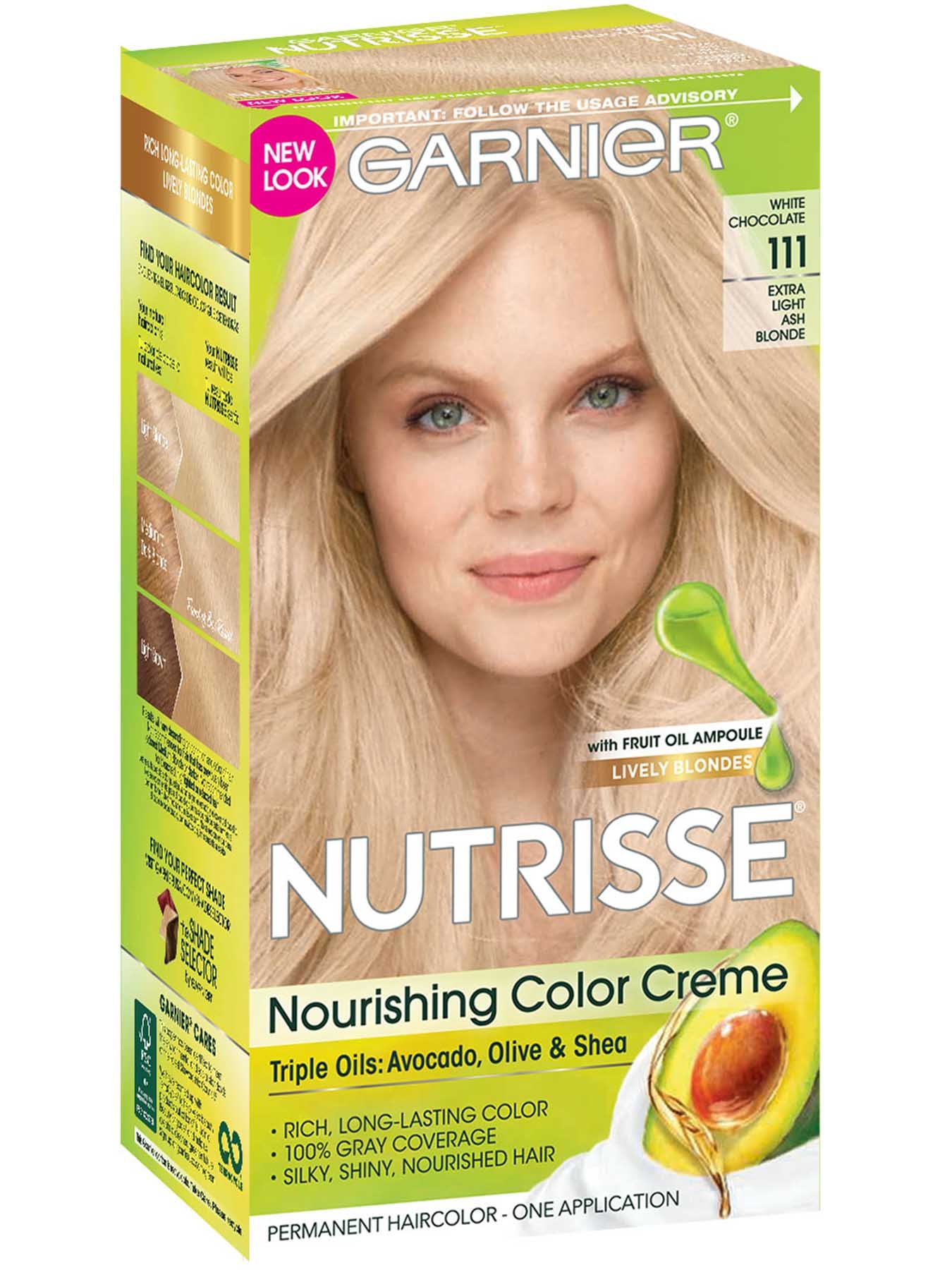  Nutrisse  Nourishing Color  Creme Extra Light Ash  Blonde 