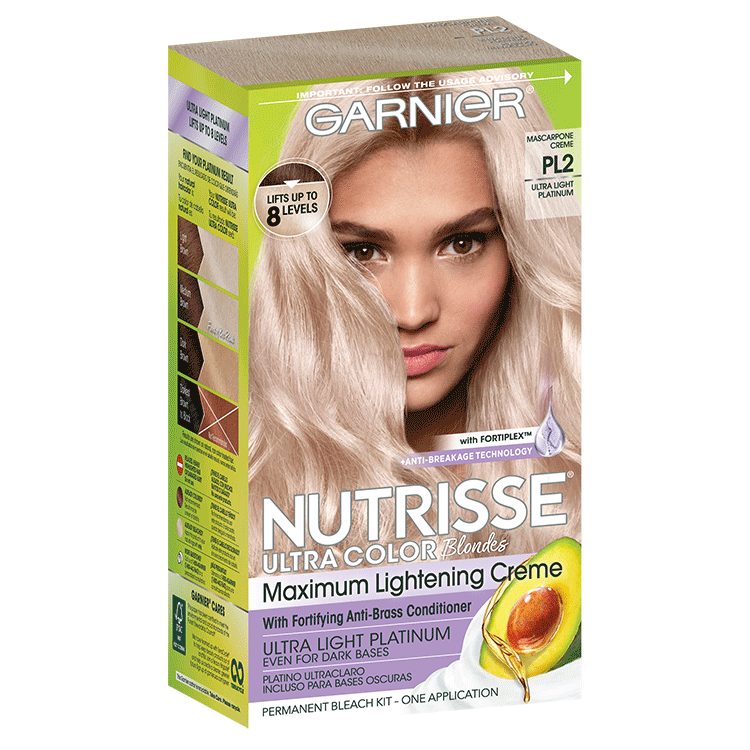 Nutrisse Ultra Color Ultra Light Platinum Hair Color Garnier