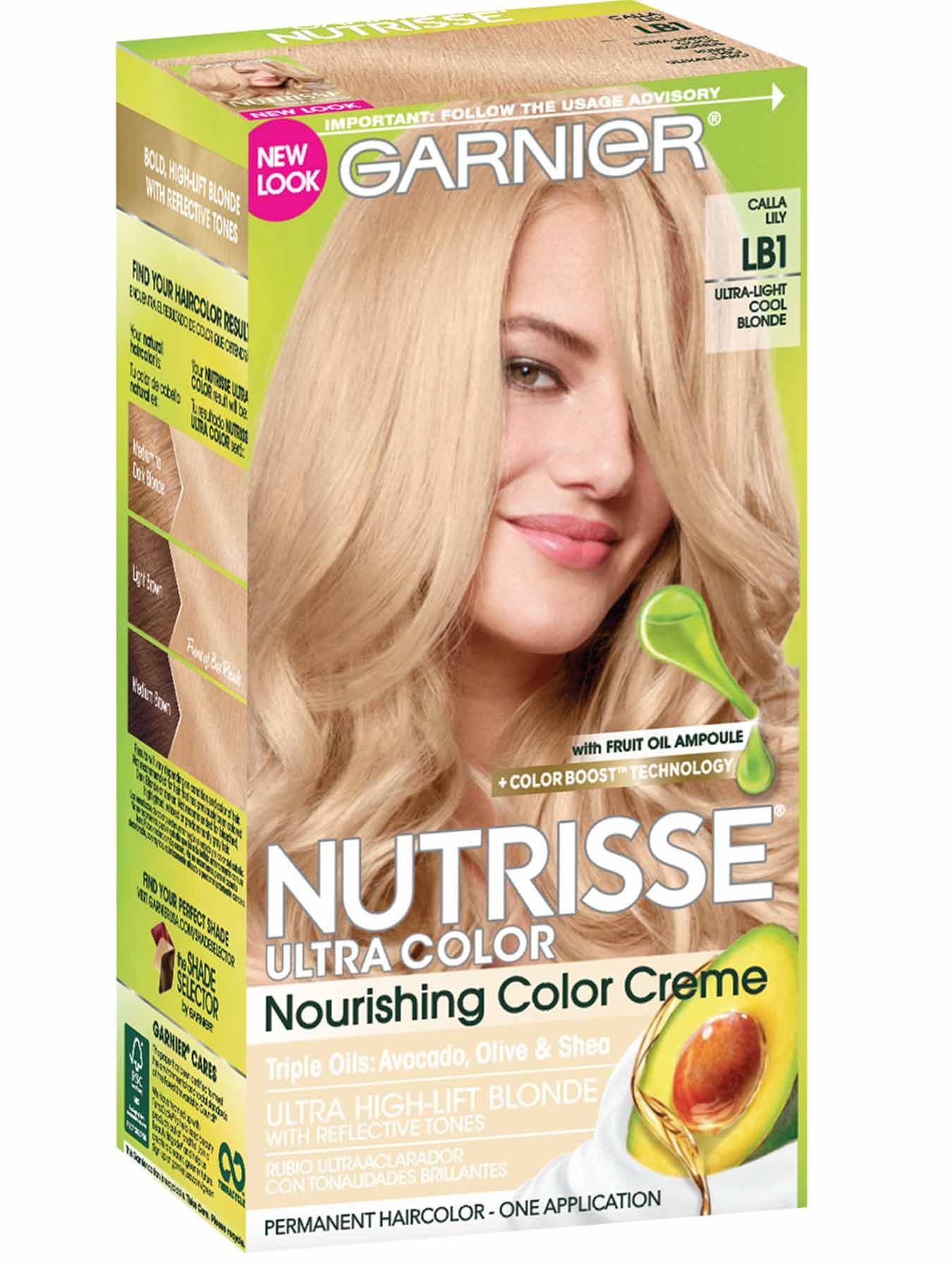 Nutrisse Ultra-Color - Ultra Light Cool Blonde Hair Color ...