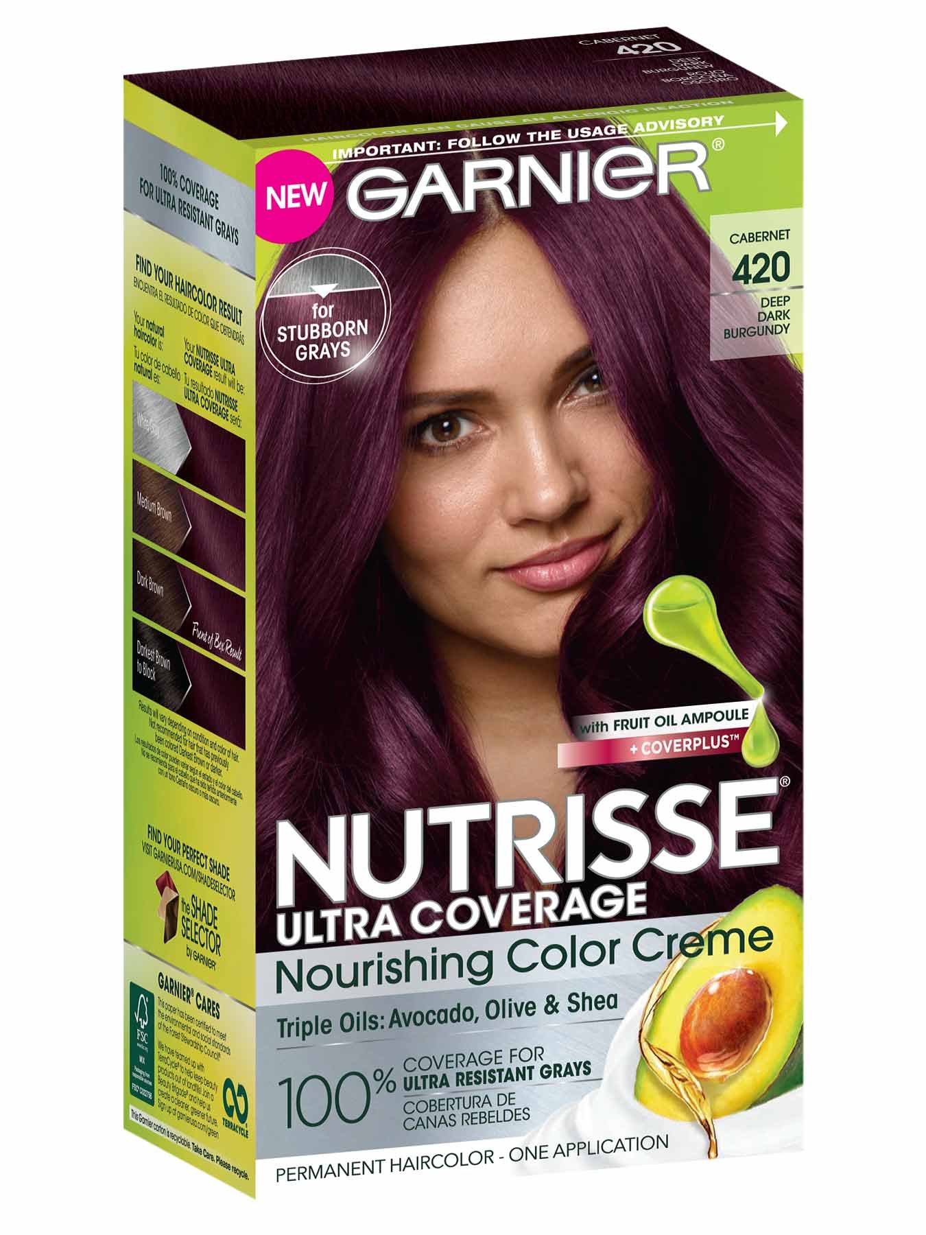 Permanent Semi Permanent Temporary Red Hair Color Garnier