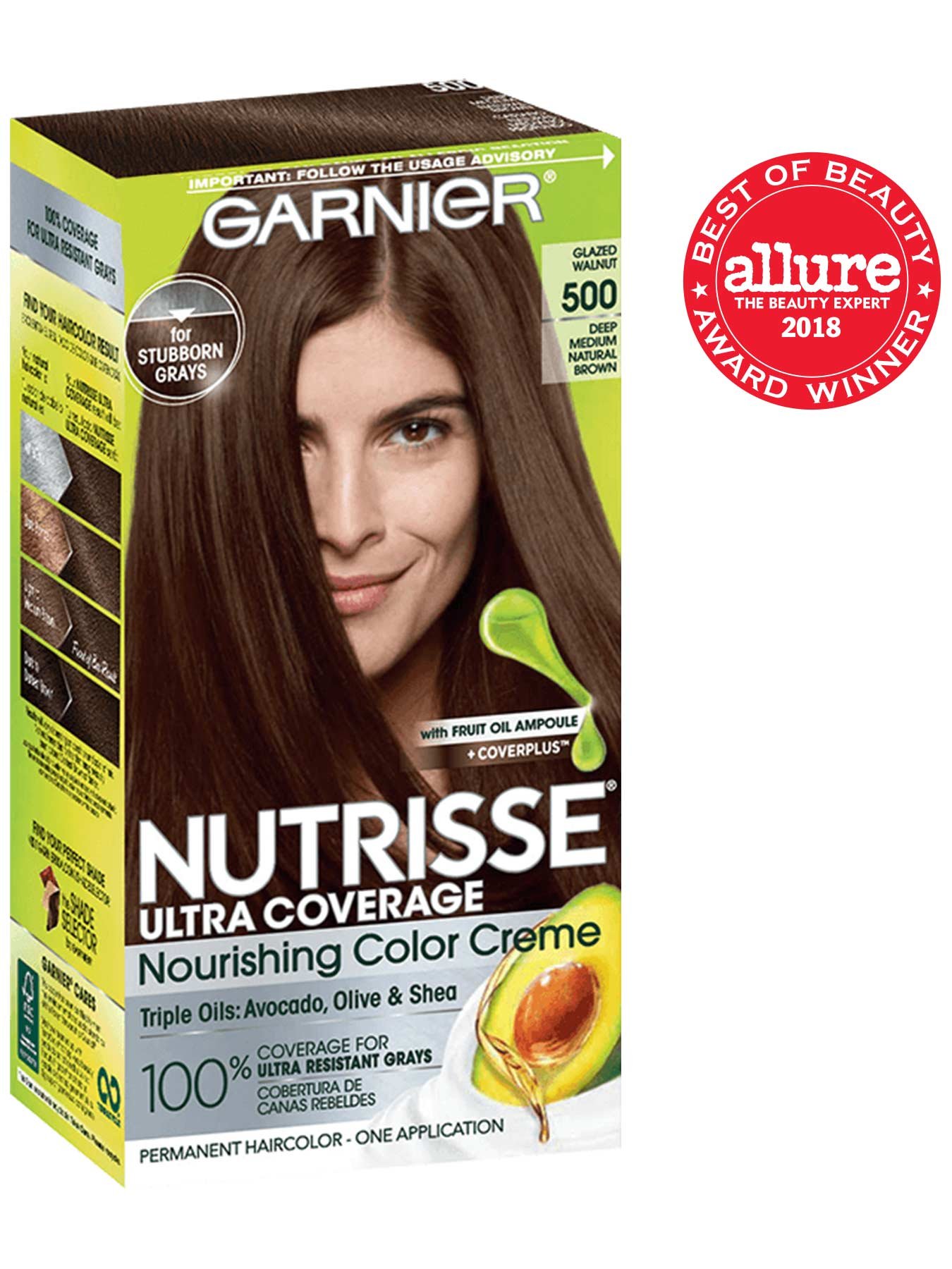 Nutrisse Ultra Coverage Neutral Medium Brown Hair Color Garnier