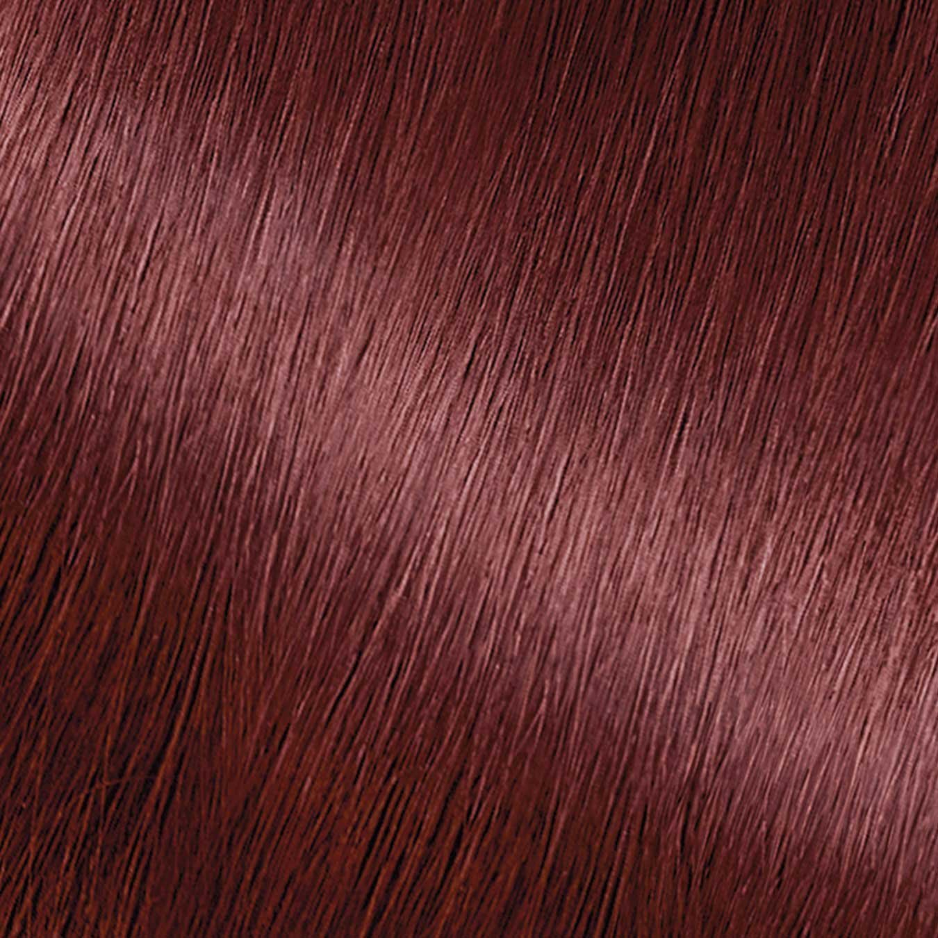 Hair Swatch of Nutrisse Ultra Coverage 550 Cinnamon Whiskey.