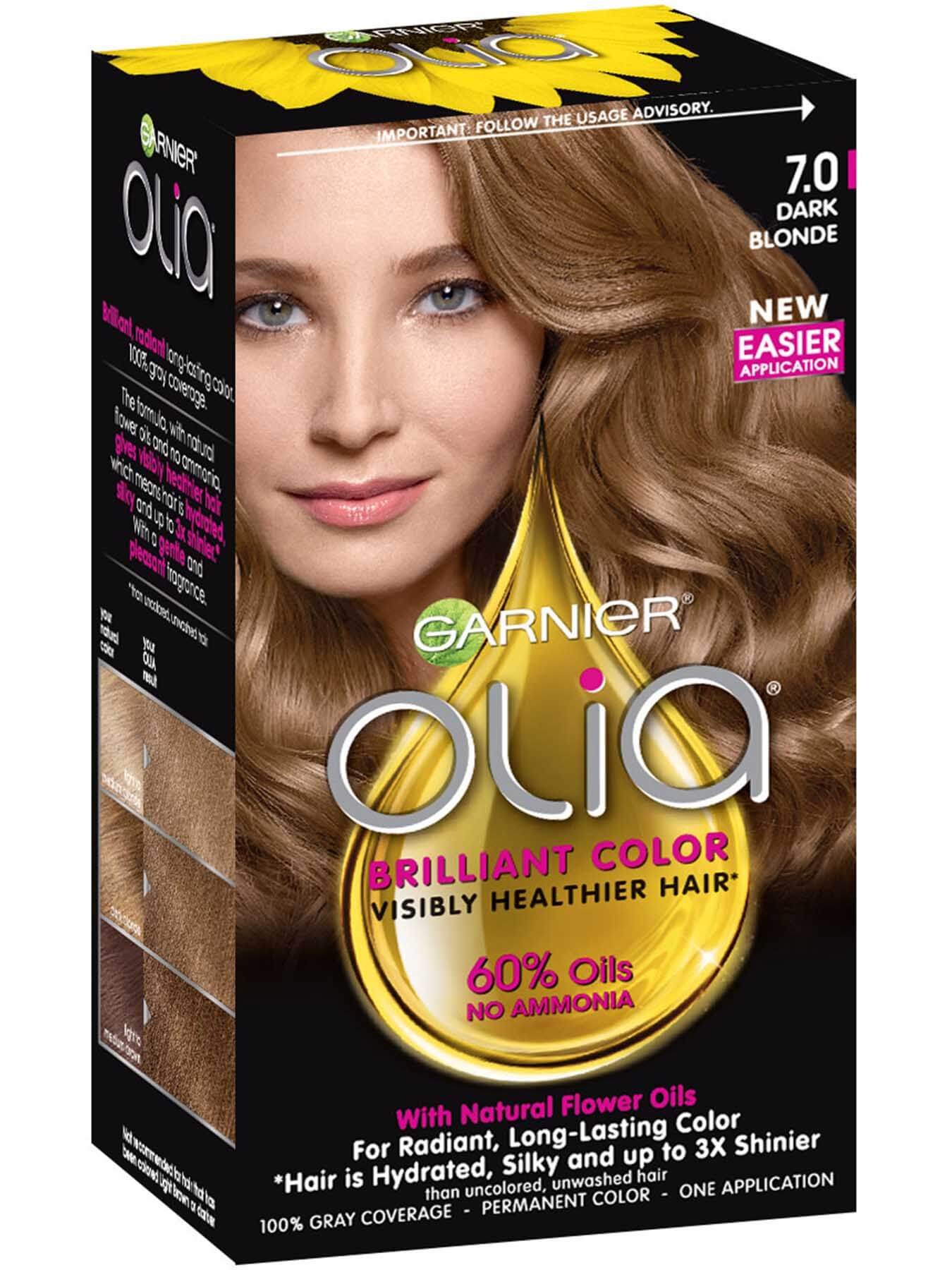 Olia - Ammonia-Free Permanent Hair Color - Dark Blonde ...