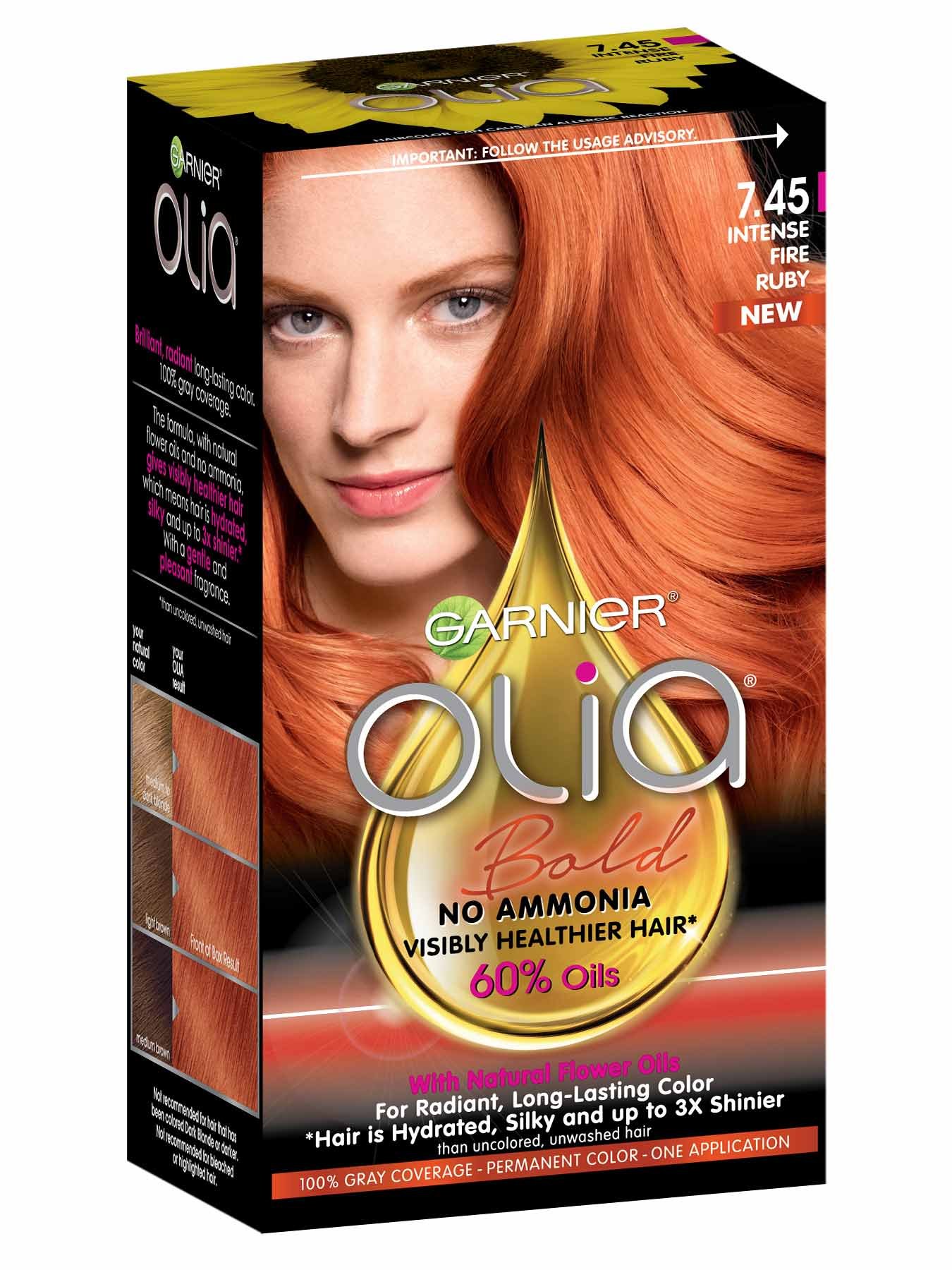 Olia - Ammonia-Free Permanent Medium Pearl Blonde Hair ...
