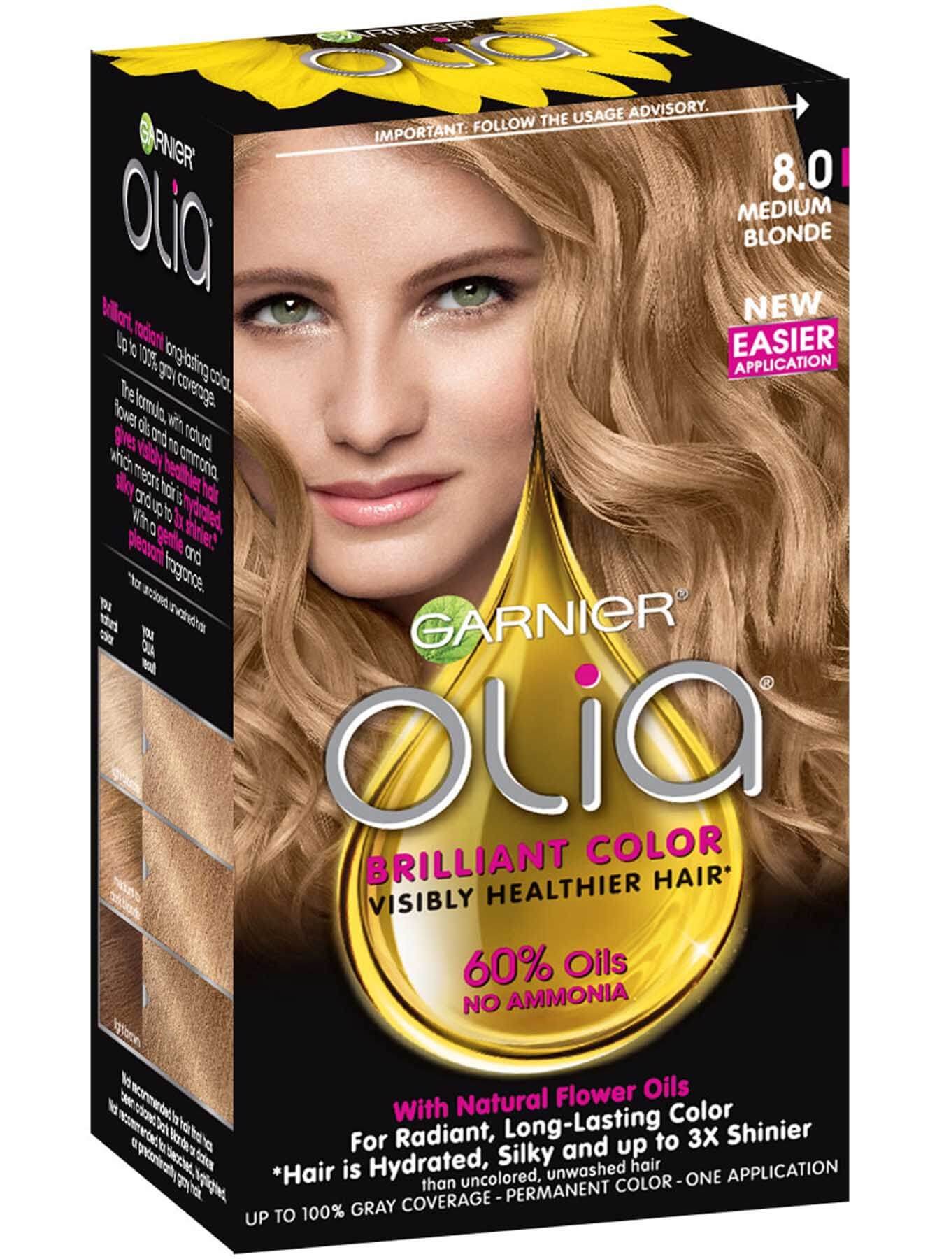 Olia Hair Color - Oil Powered Ammonia-Free Hair Color ...