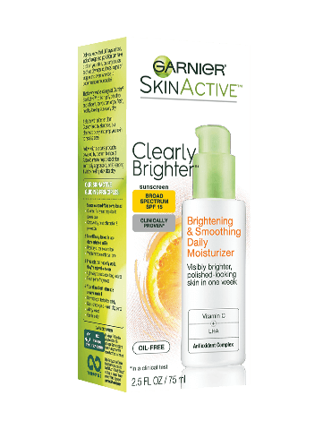 Garnier SkinActive Clearly Brighter Brightening & Smoothing Daily Moisturizer SPF 15