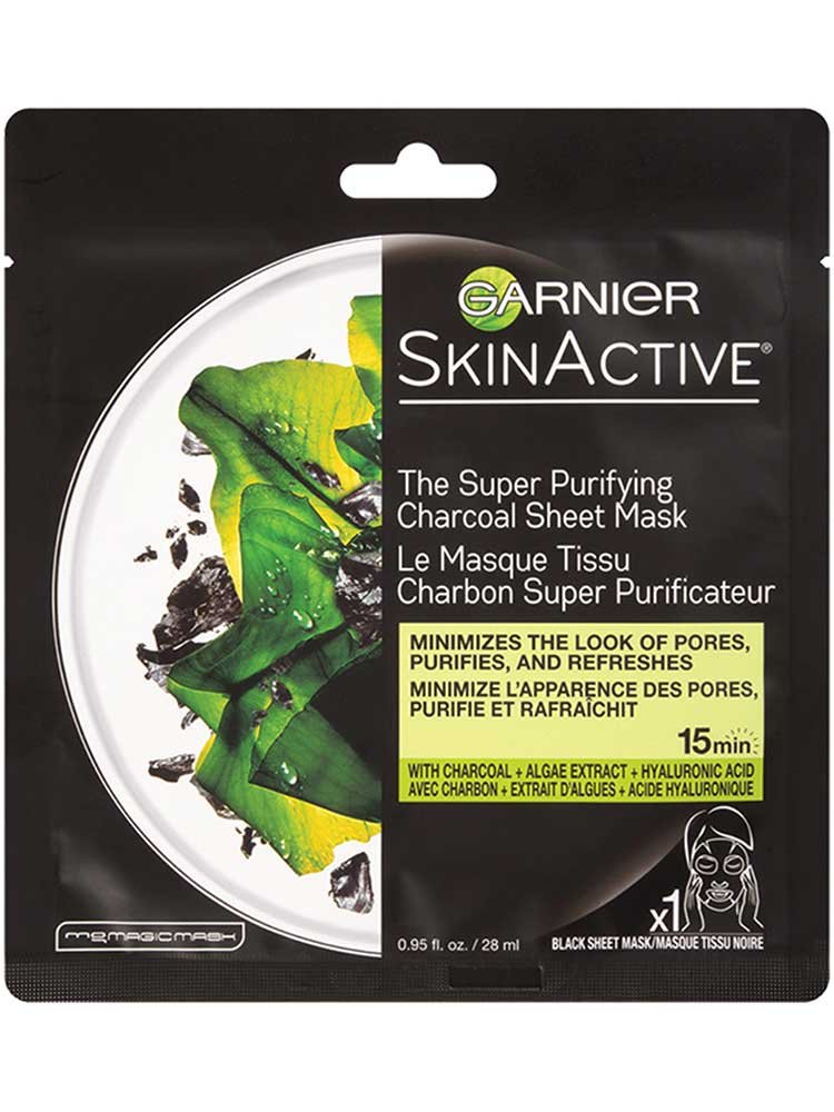 Garnier Skinactive super purifying charcoal facial mask