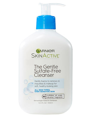 garnier skinactive gentle sulfate free cleanser skin care productshot