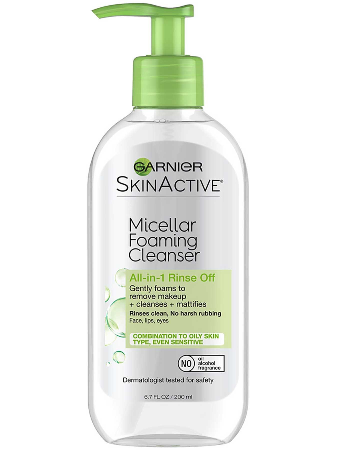 Micellar Foaming Face Wash for Oily Skin - Garnier SkinActive