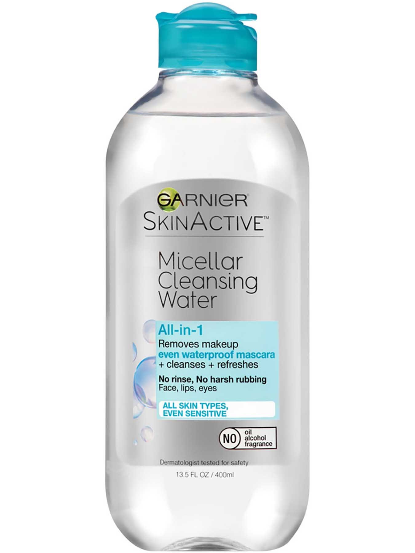 Micellar Cleansing Water for Waterproof Makeup  Garnier  