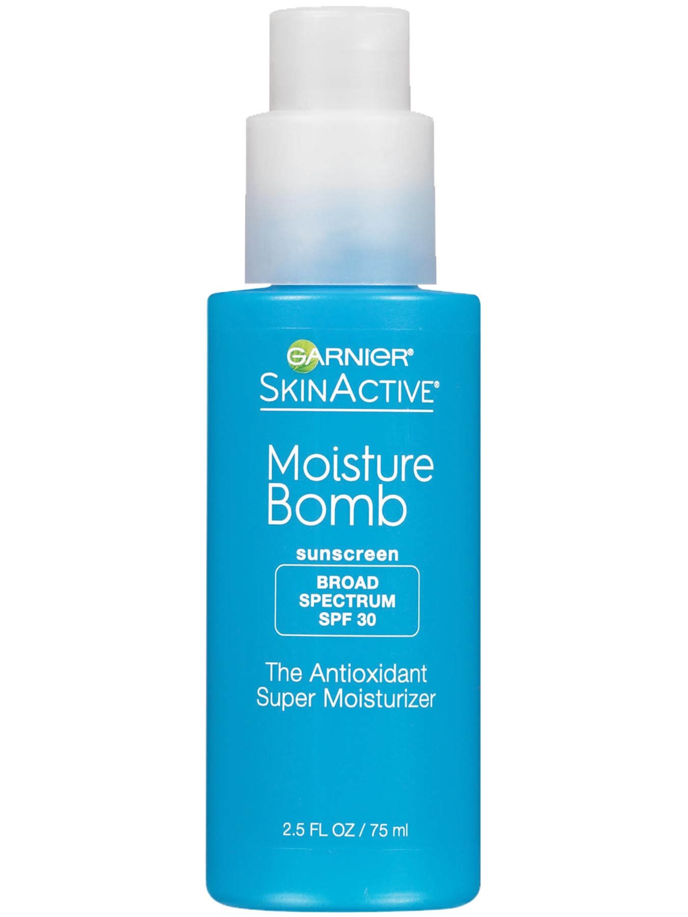 Front view of Moisture Bomb The Antioxidant Super Moisturizer SPF 30.