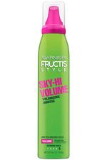 Garnier Fructis Style Sky Hi Volume Volumizing Mousse Front Of Bottle