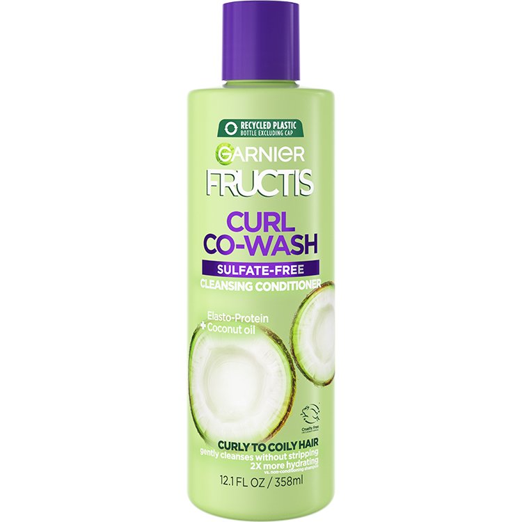 Garnier co wash curly hair
