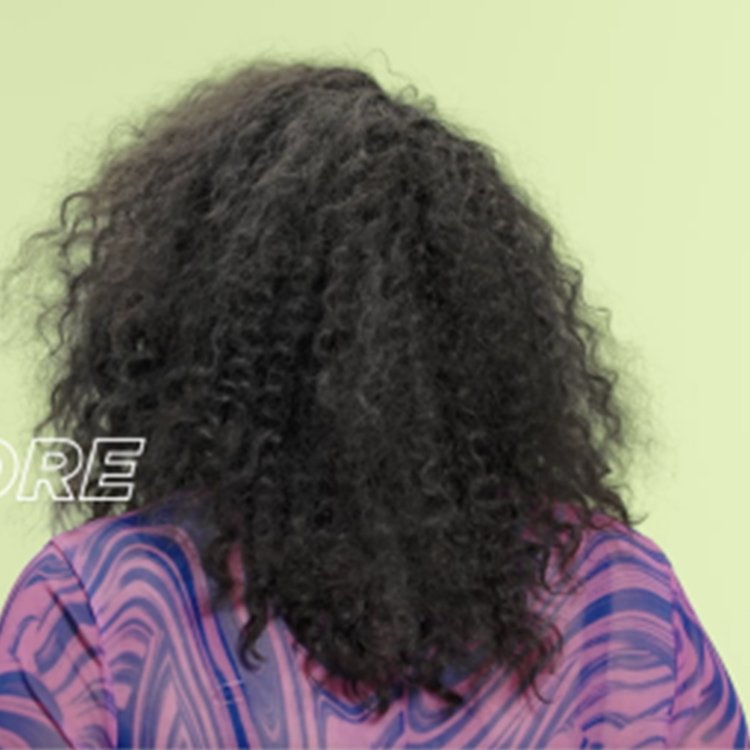 Co wash curly hair Garnier