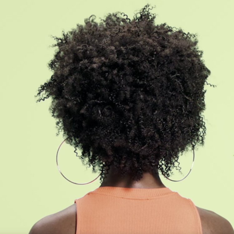 Garnier curly hair oil